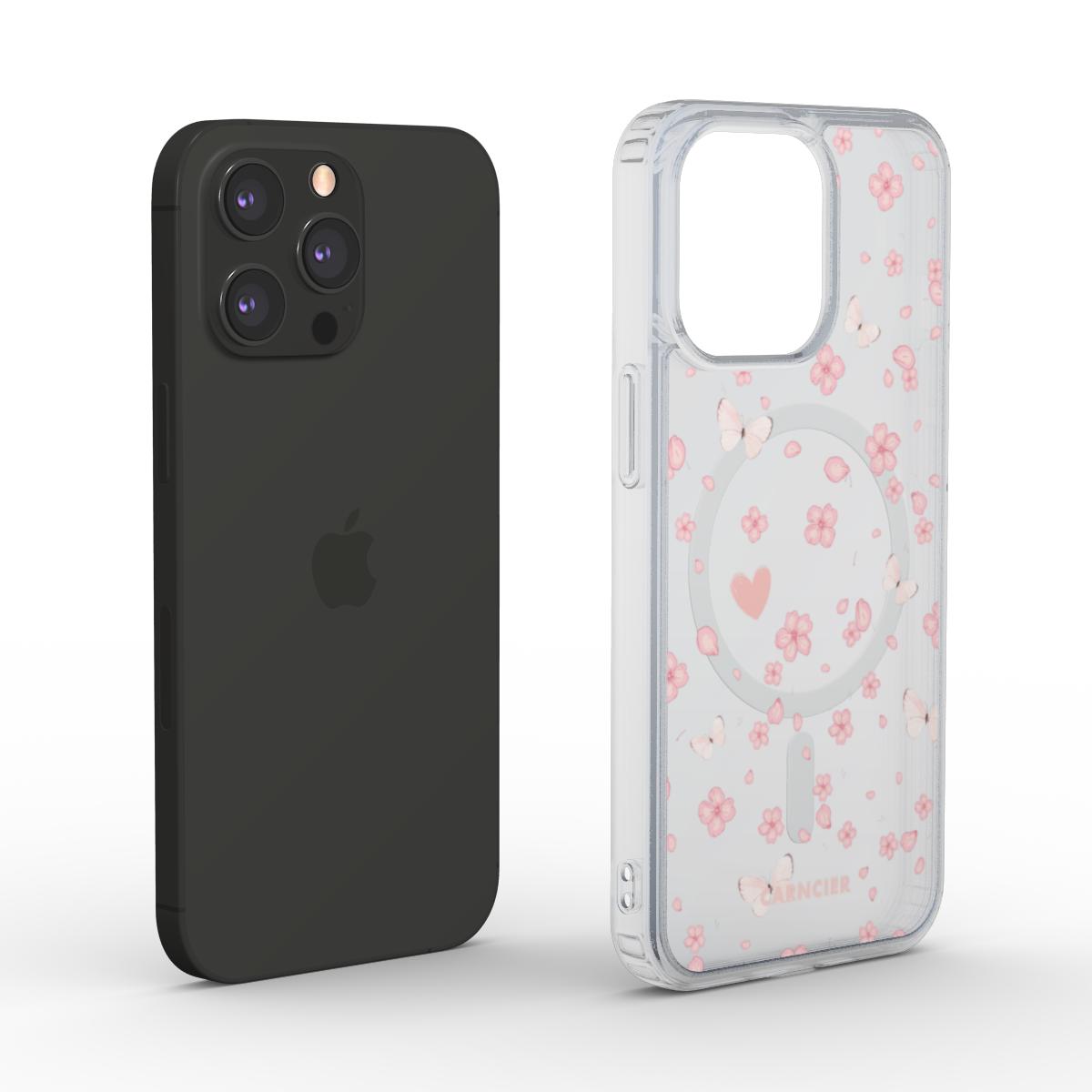 Clear Case MagSafe - Celeste Bloom - iPhone 17 - CARNCIER