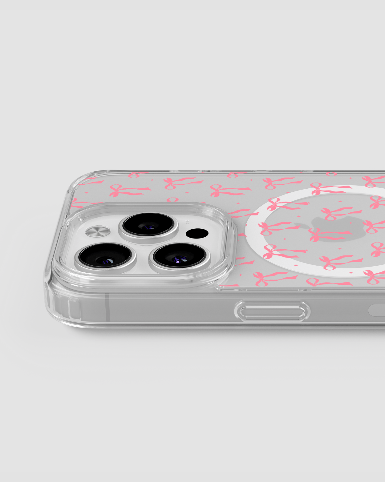 Podbase Tech Accessories iPhone 15 / With Magsafe Pink Bow