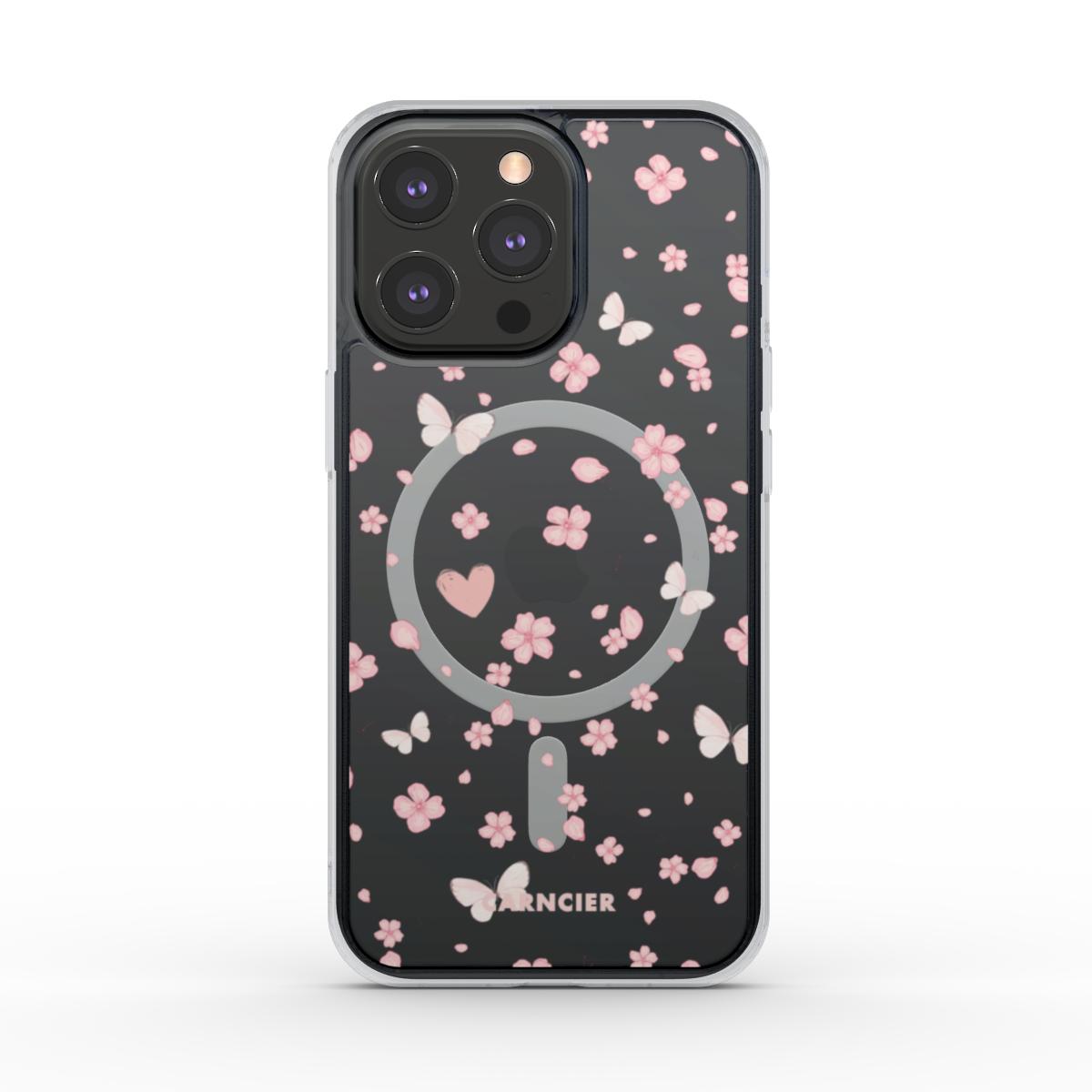 Clear Case MagSafe - Celeste Bloom - iPhone 17 - CARNCIER