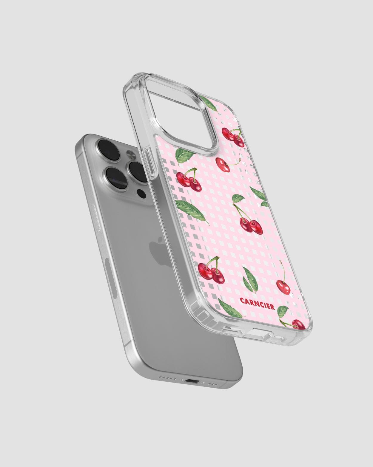 Podbase Tech Accessories iPhone 16 Pro Max / Without Magsafe Cherry Picnic