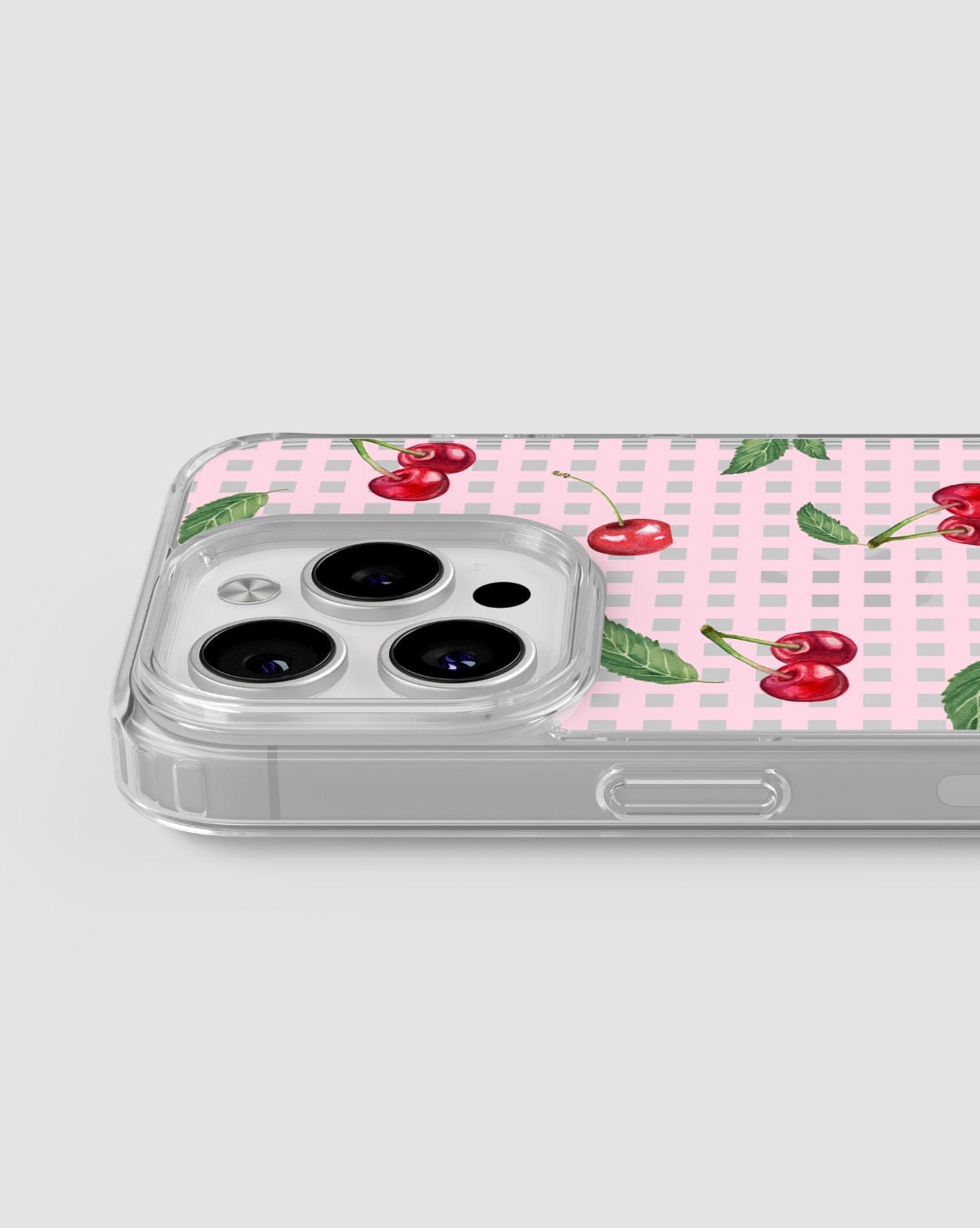 Podbase Tech Accessories iPhone 15 Plus / Without Magsafe Cherry Picnic