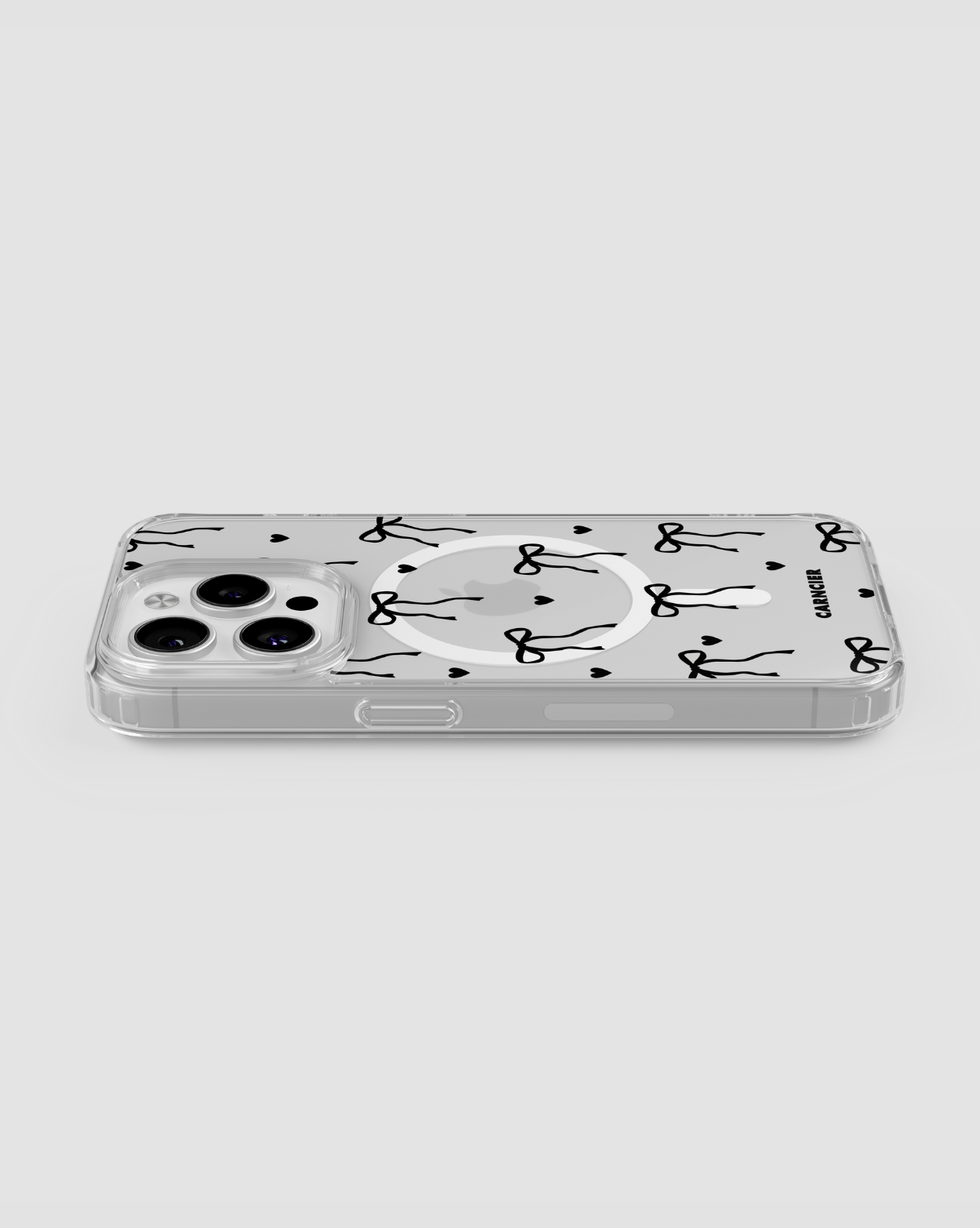 Podbase Tech Accessories iPhone 15 / With Magsafe Black Bow