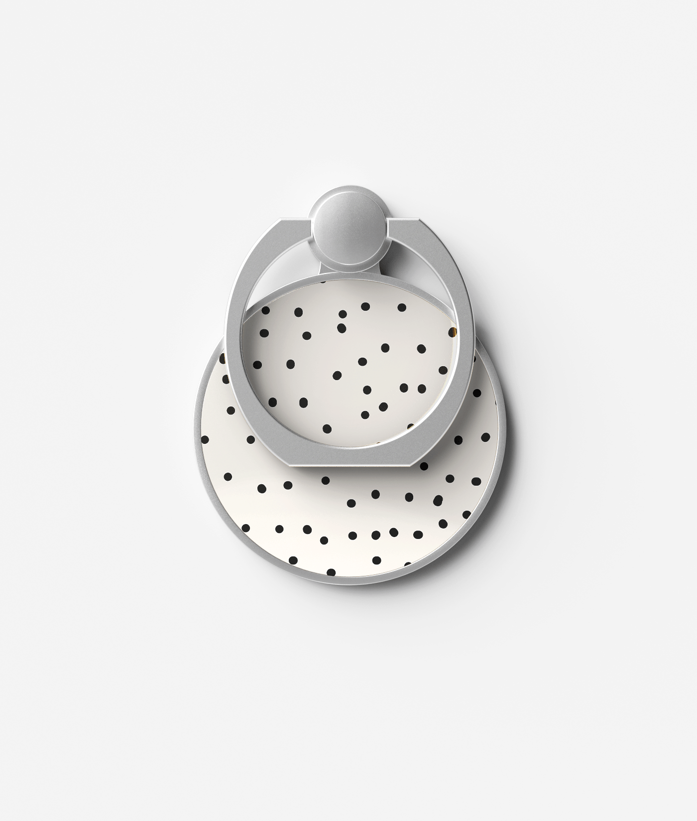 RING HOLDERS Silver / Silver Dotty